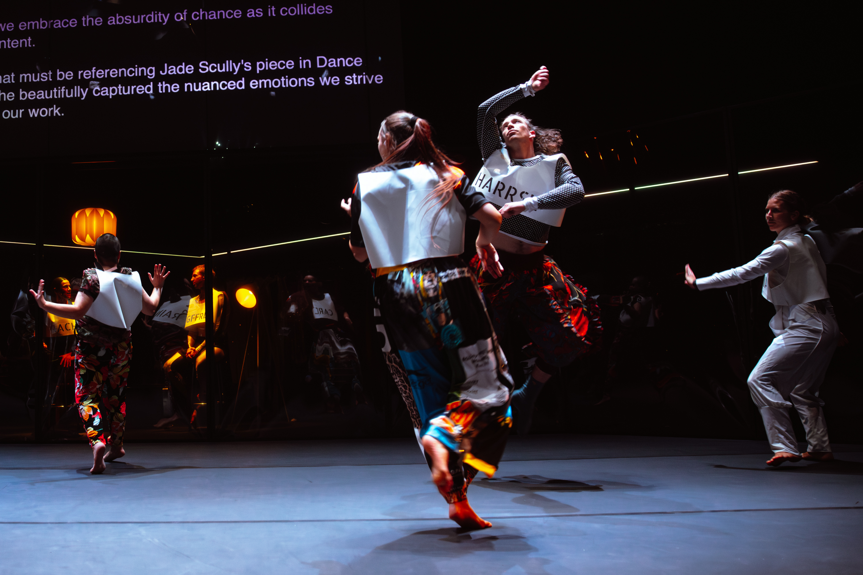 Dancers performing Alisdair Macindoe’s Plagiary