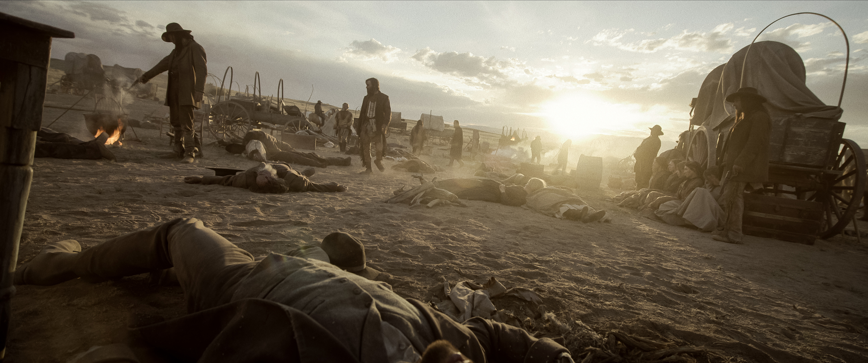 A scene from American Primeval.