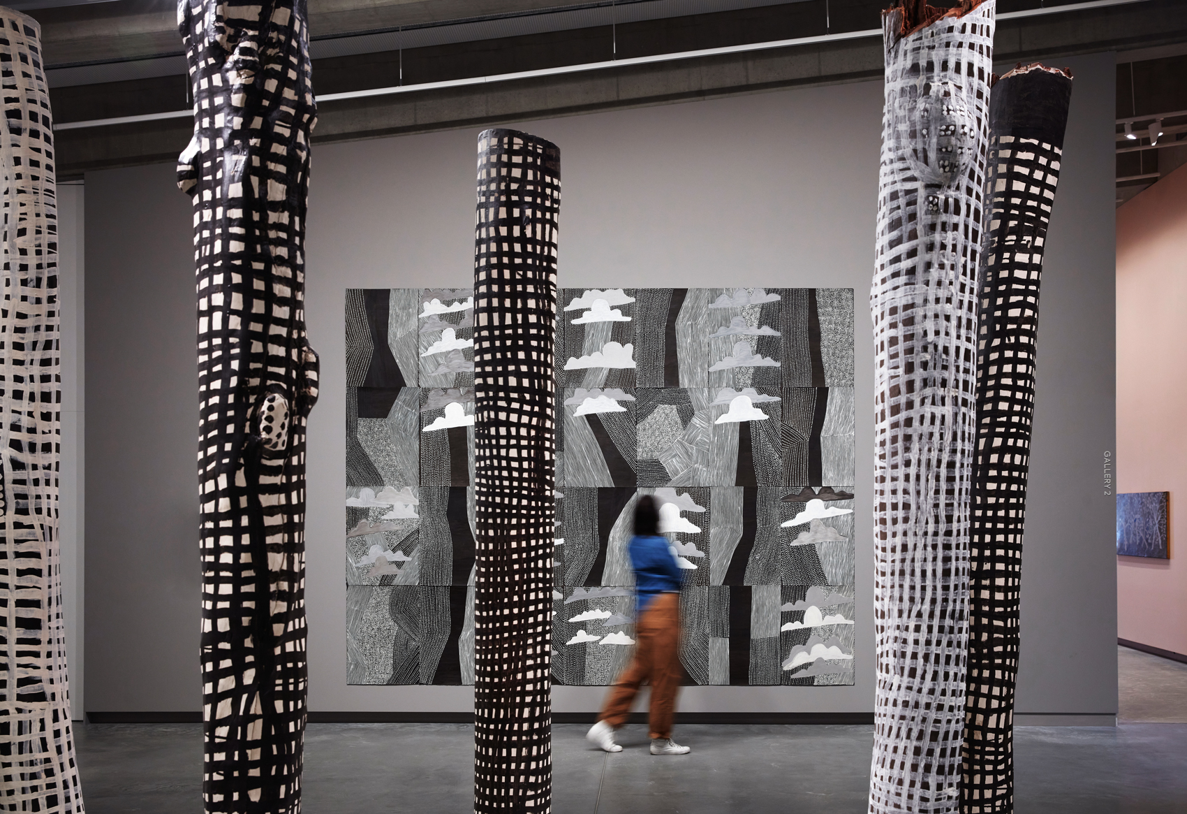An art exhibition.