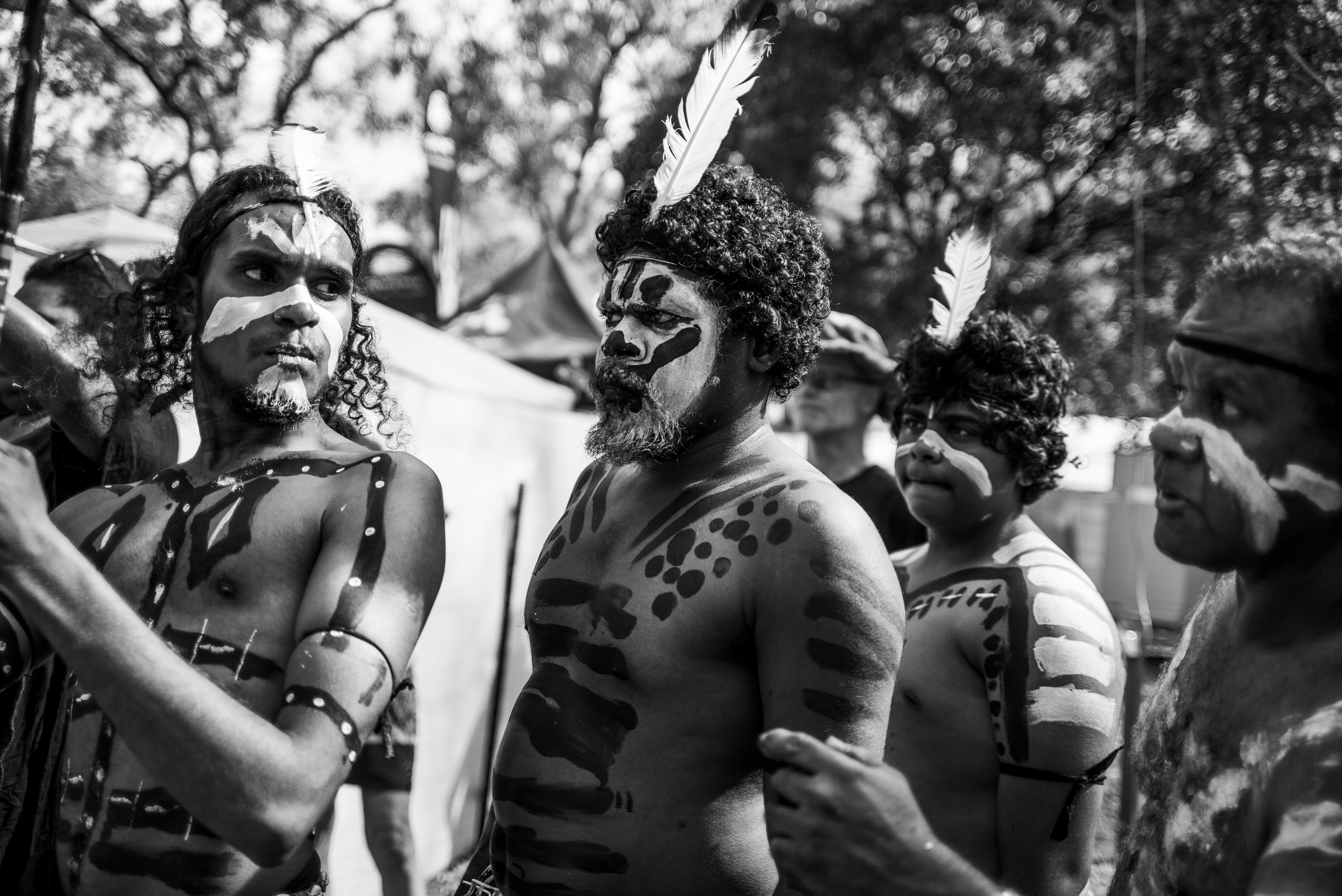 Deaf Indigenous Dance Group dancers.