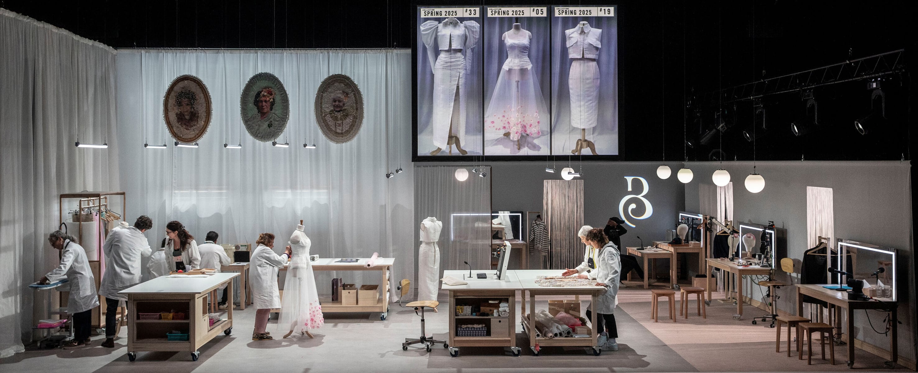 A scene from Caroline Guiela Nguyen’s LACRIMA.