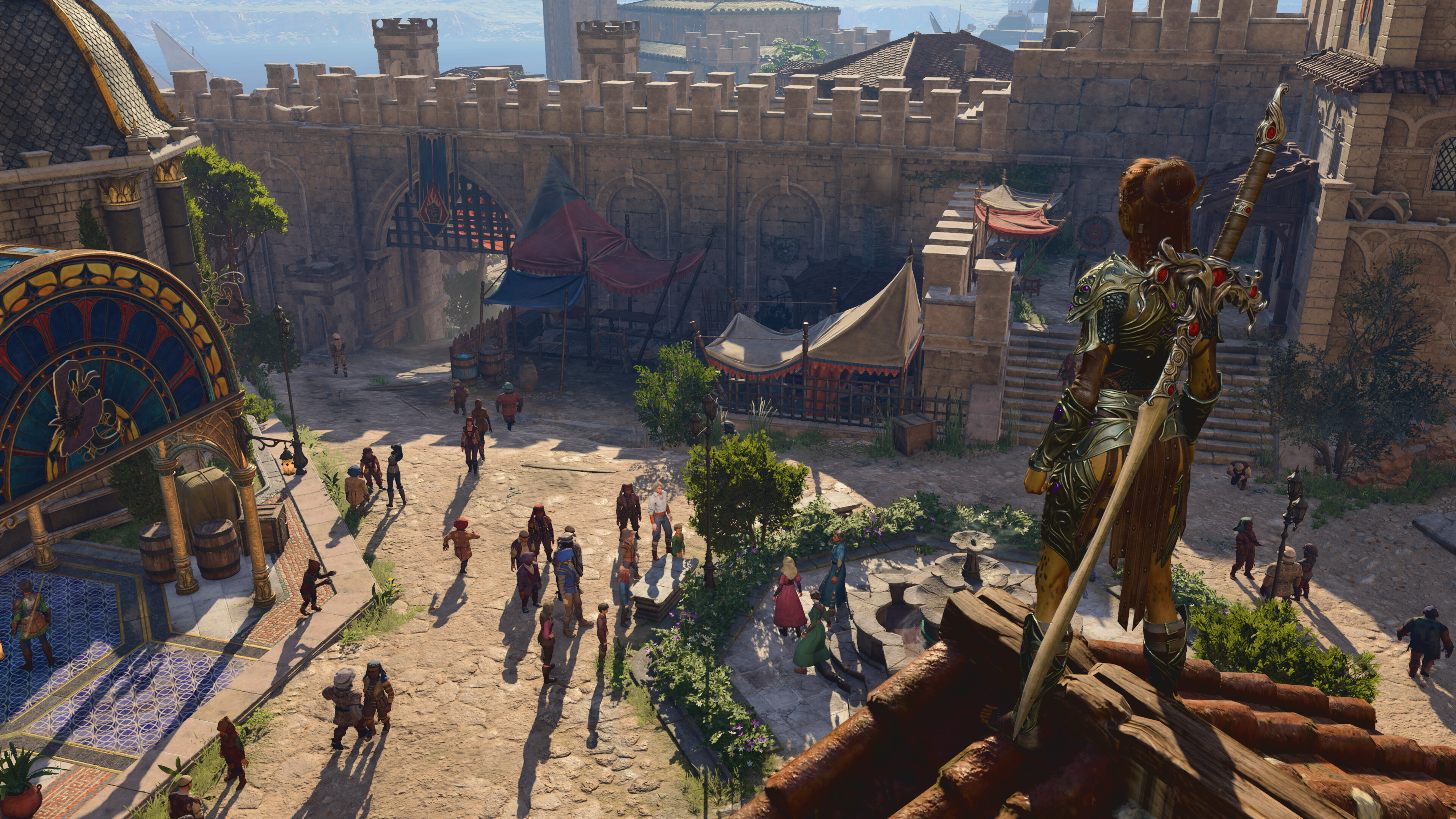 A scene from the game Baldur’s Gate 3. 