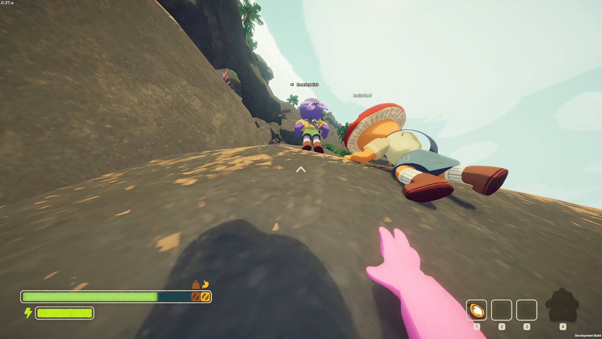 Gameplay from the surprise hit Peak.