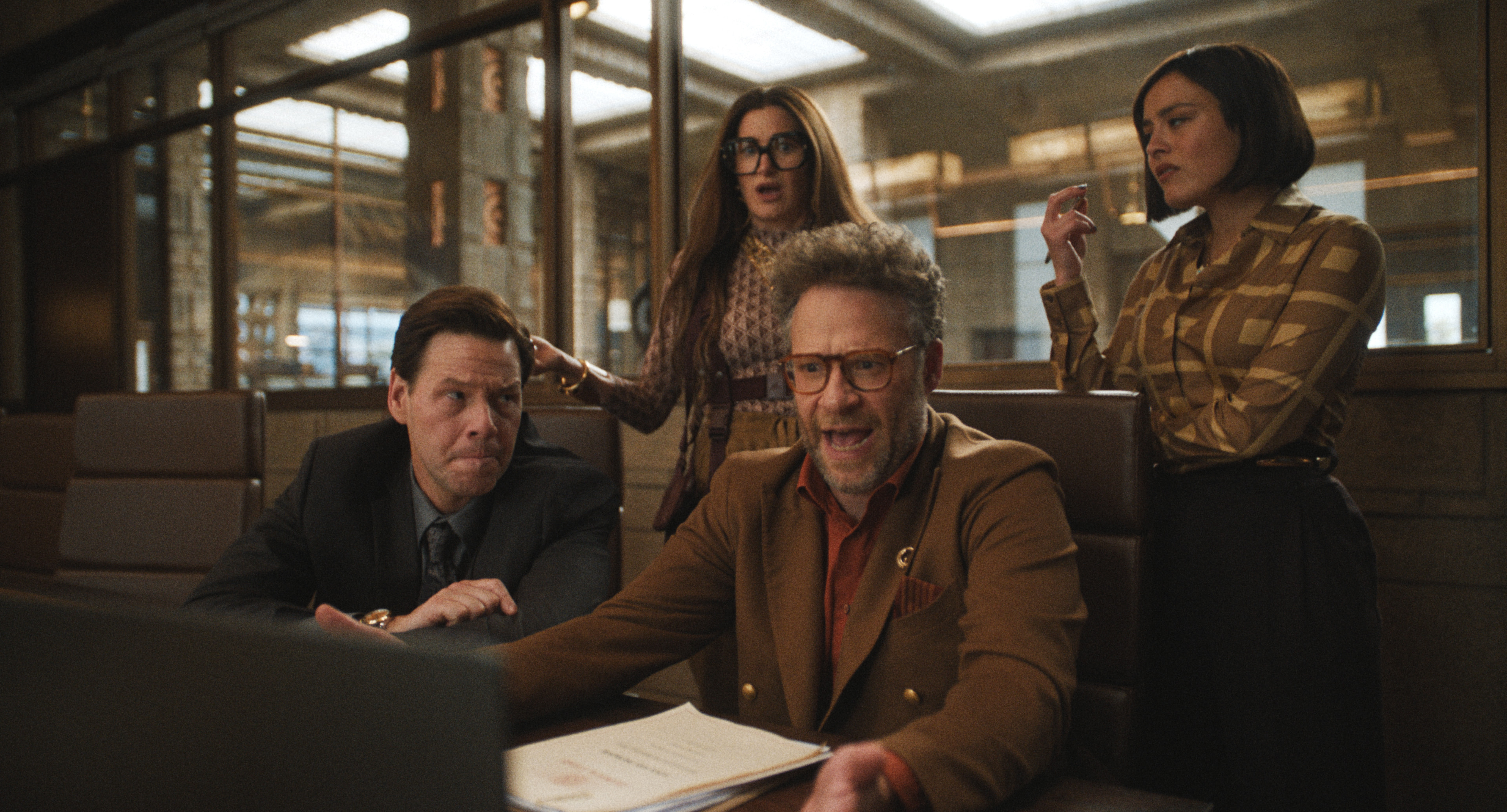 Seth Rogen in a scene from The Studio.