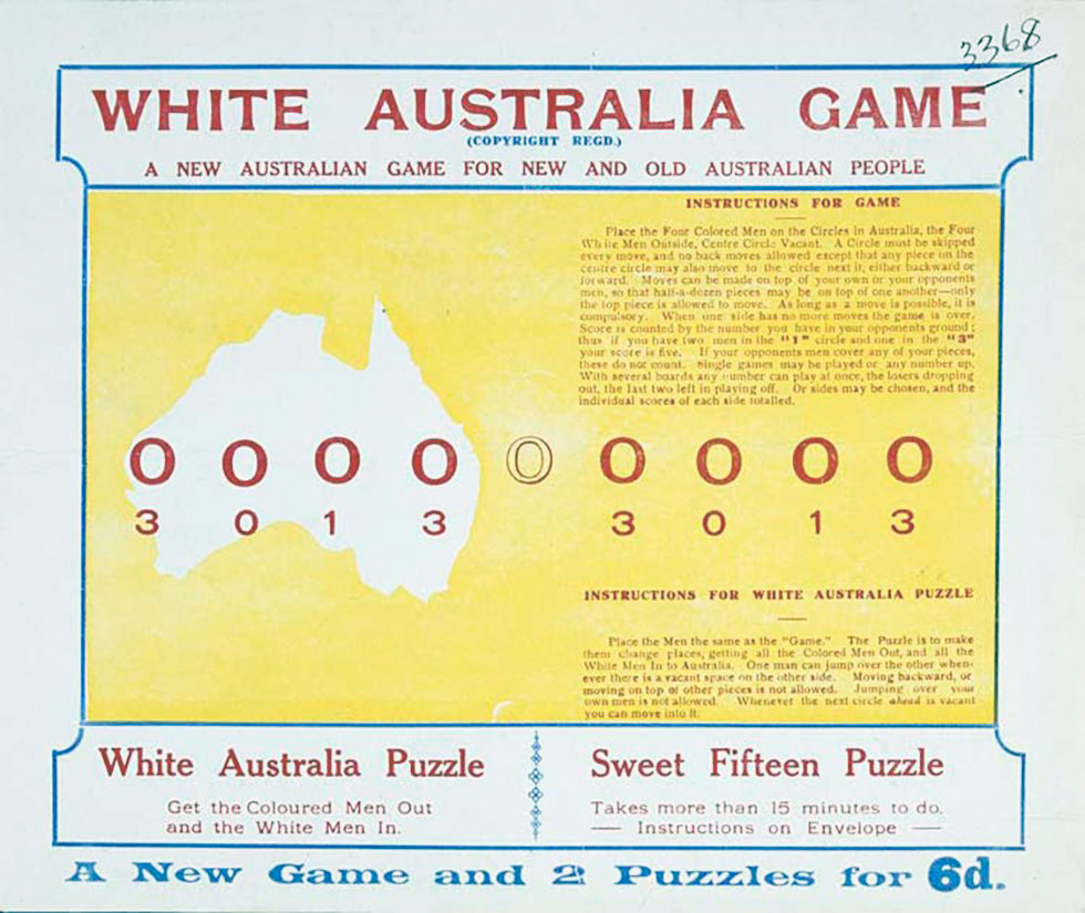 The "White Australia Puzzle".