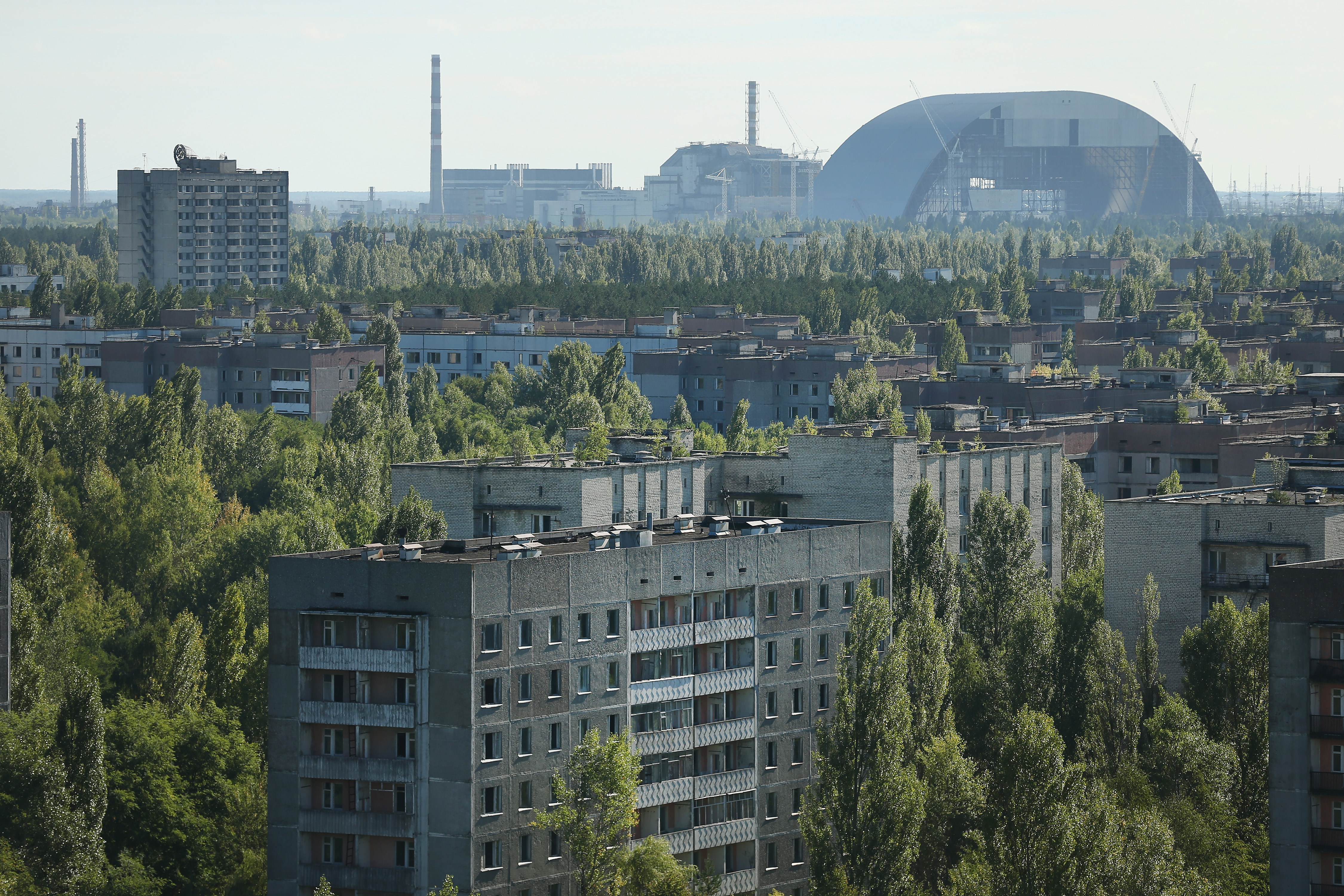 New Safe Confinement in Chernobyl 
