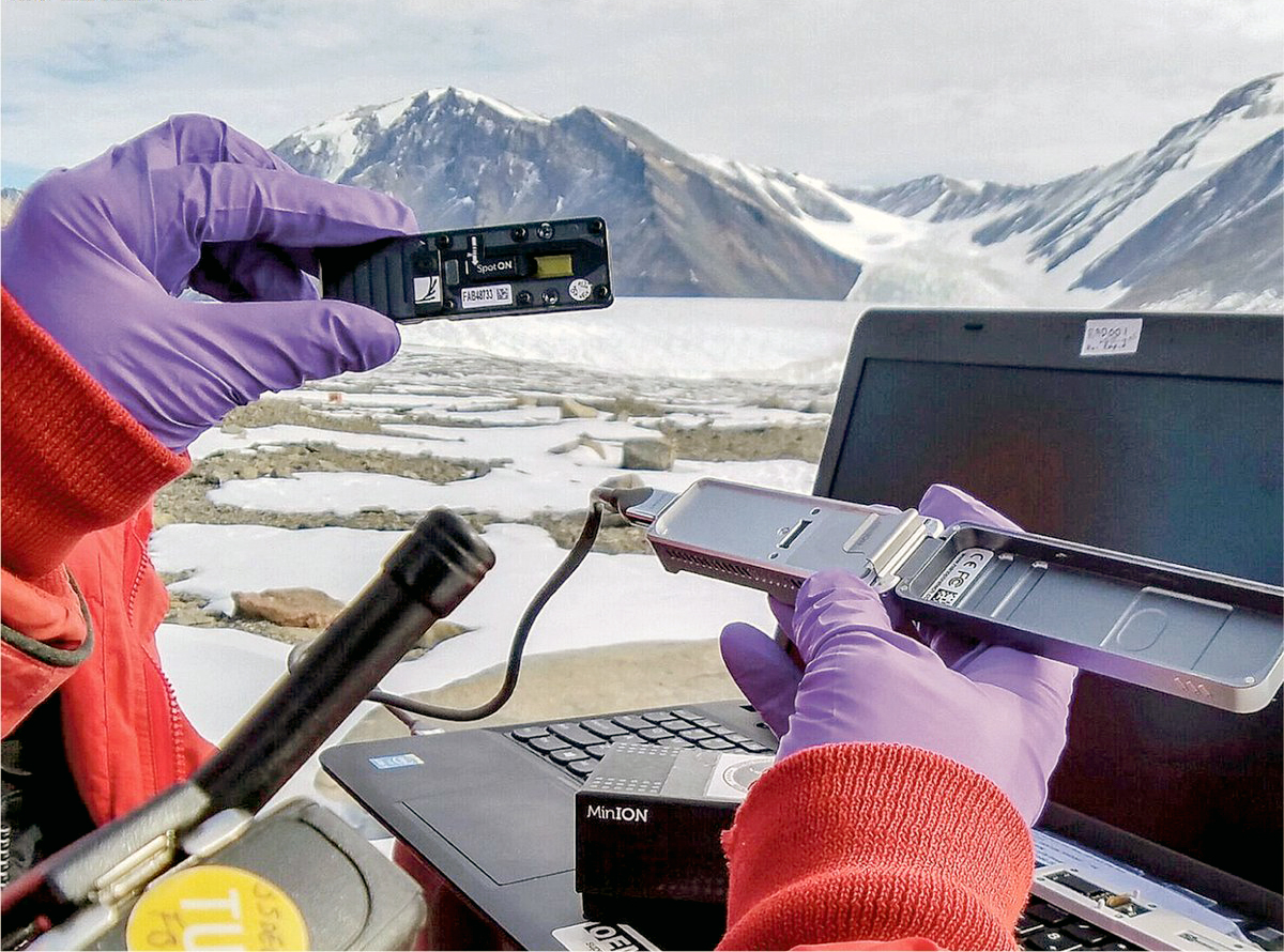 MinION pocket DNA sequencer