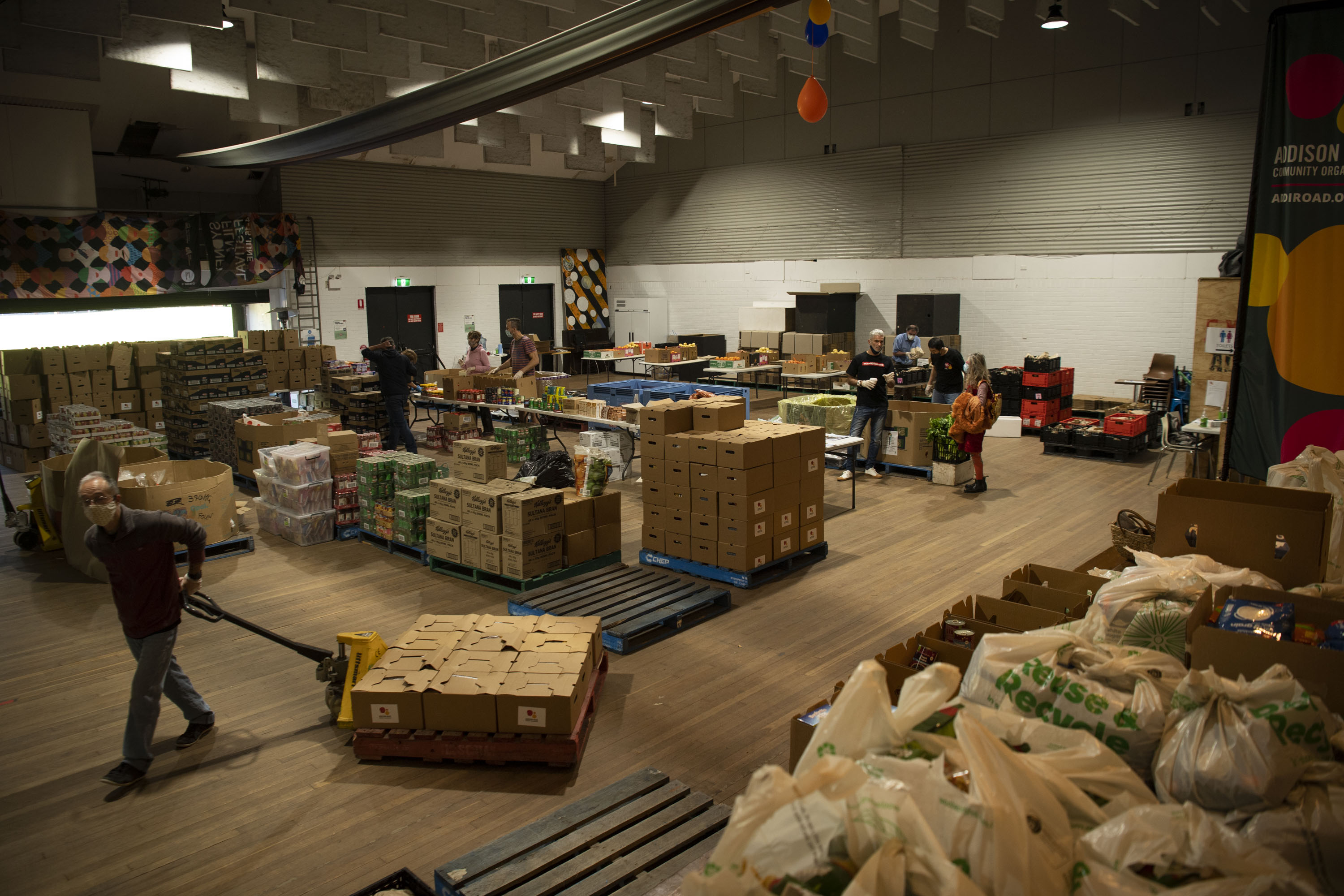 Sydney food charity builds lockdown ‘war map’