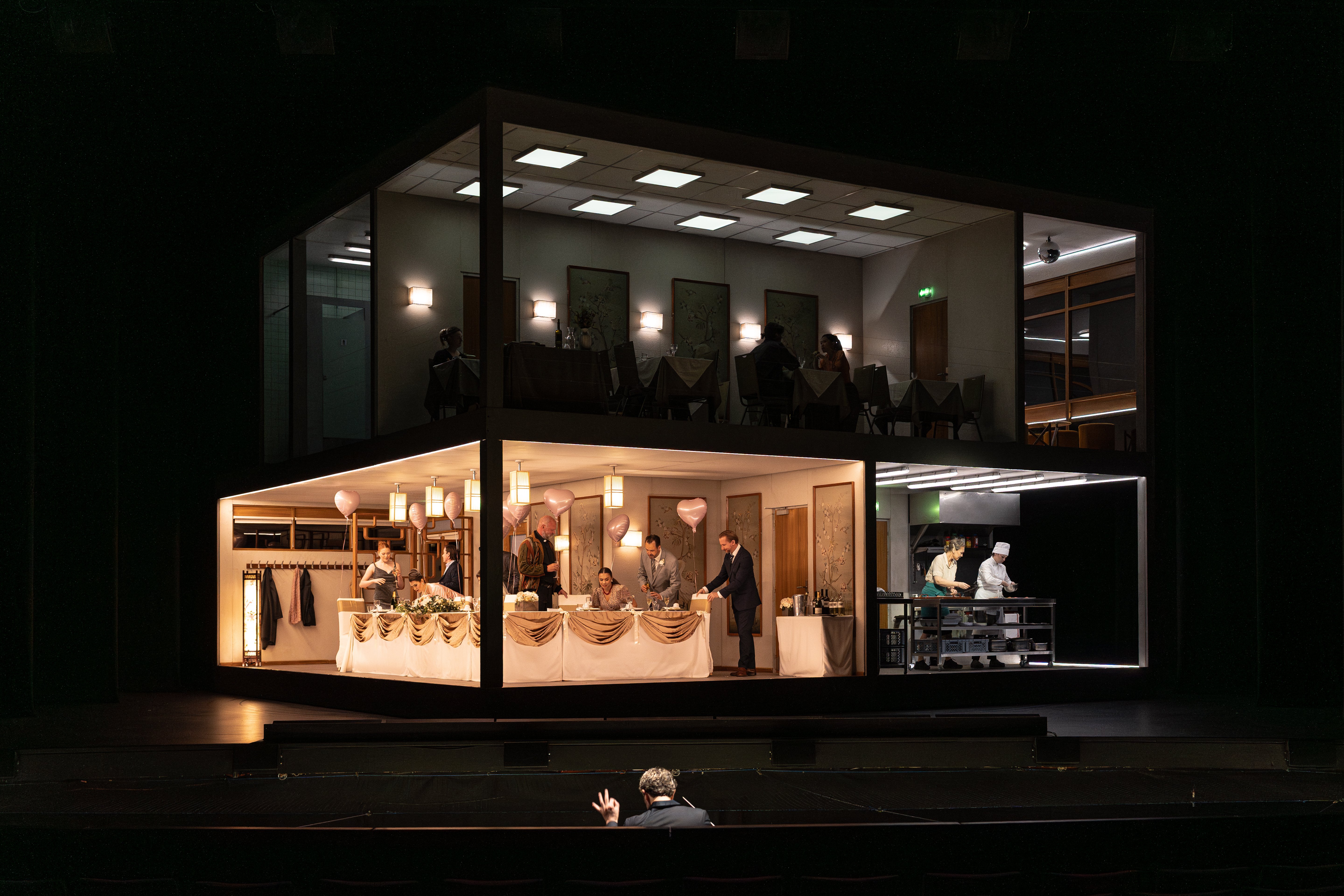 The set of Kaija Saariaho’s opera Innocence.