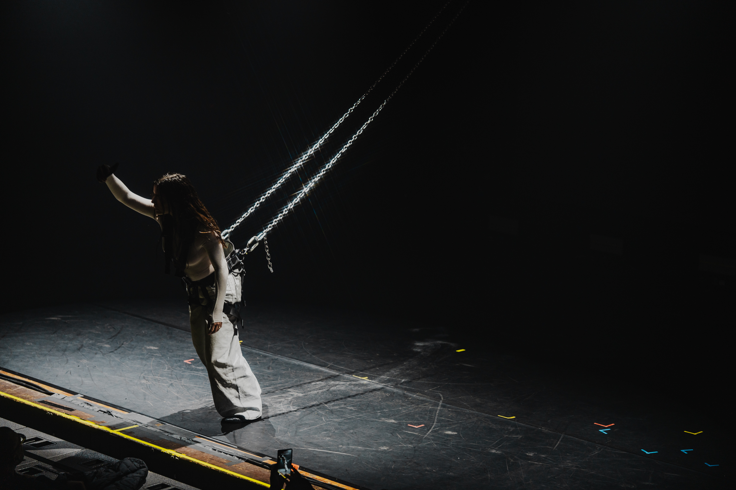 Virginia Martin Mateos performs as part of Models at Unsound Adelaide. 