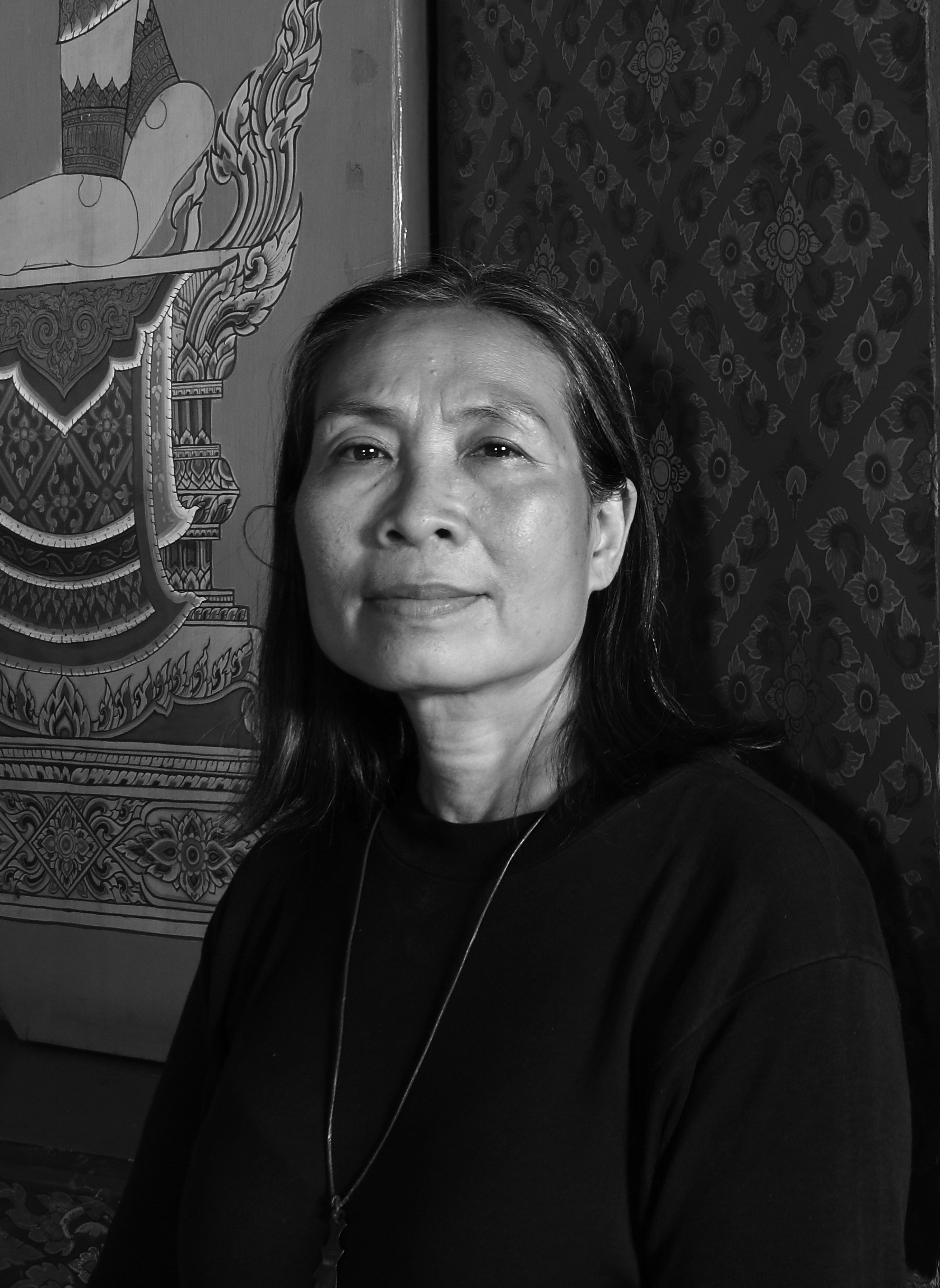 Thai mural master Phaptawan Suwannakudt
