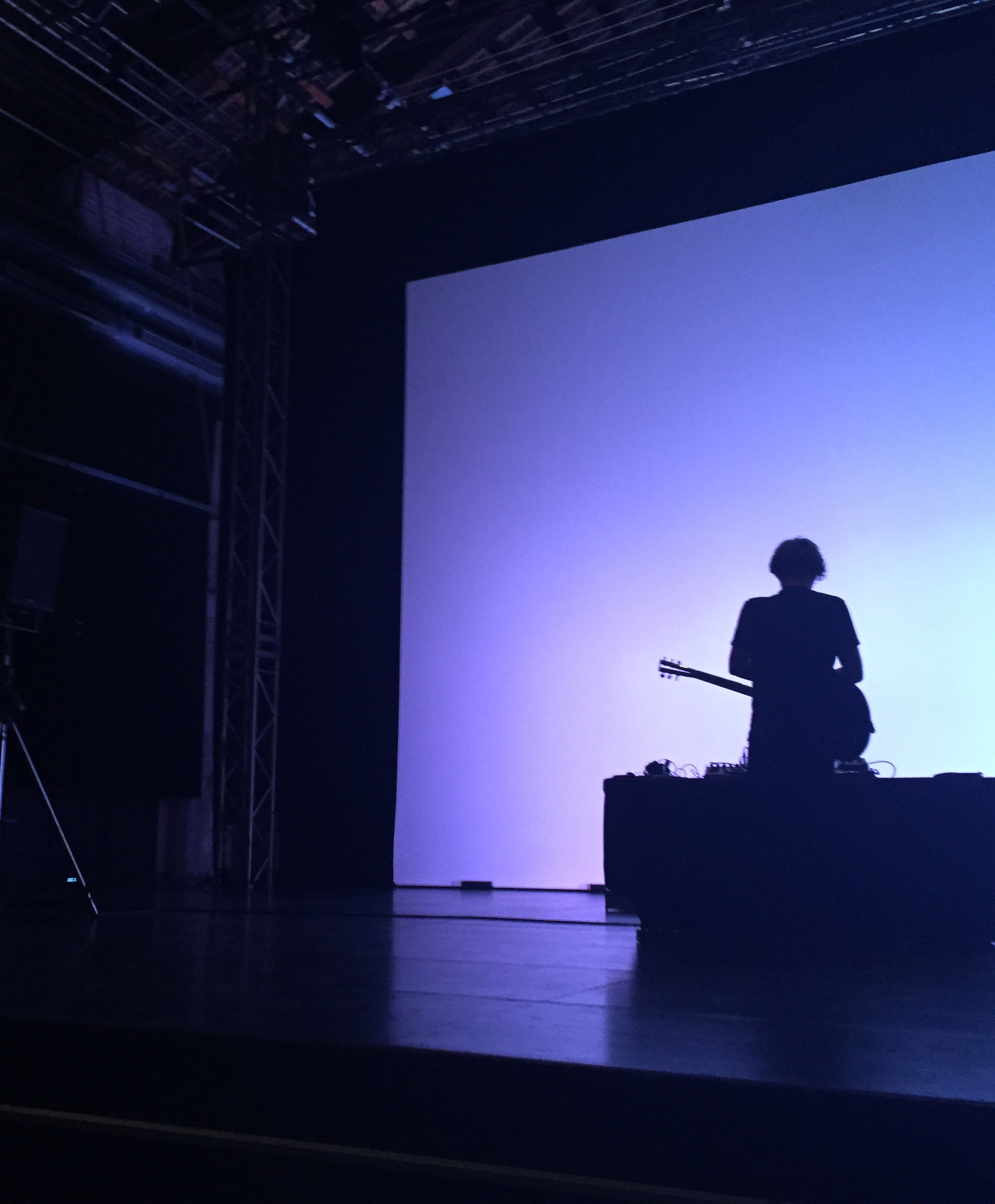 Marco Fusinato’s sound and vision