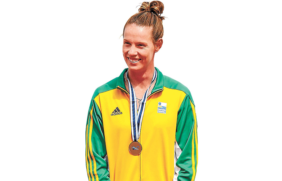 Blades of glory: Alyce Burnett, 23, kayaker