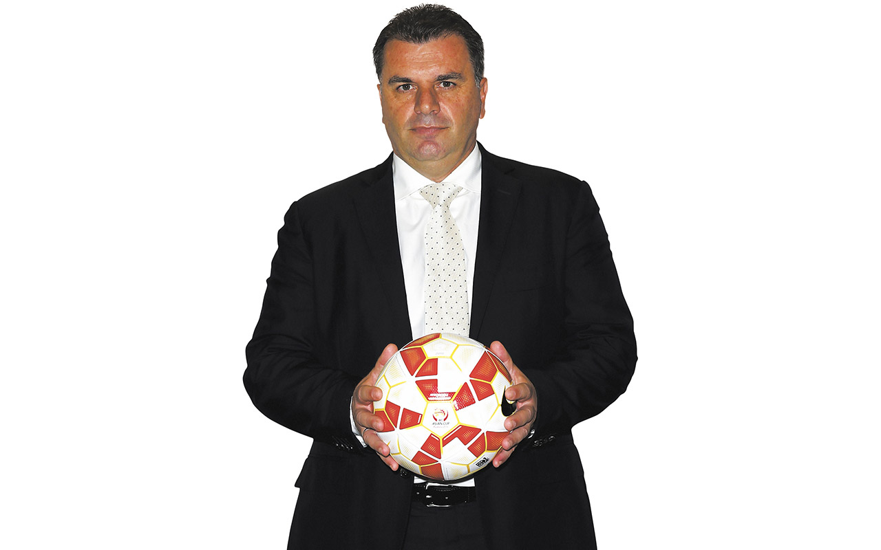 Singular goal: Ange Postecoglou, 49, soccer coach
