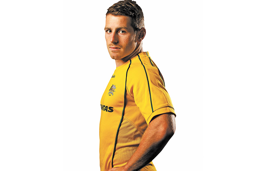 In it for kicks: Bernard Foley, 25, rugby player