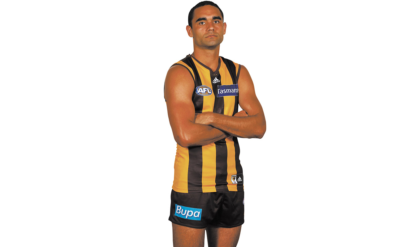 Final eyes: Shaun Burgoyne, 31, AFL player