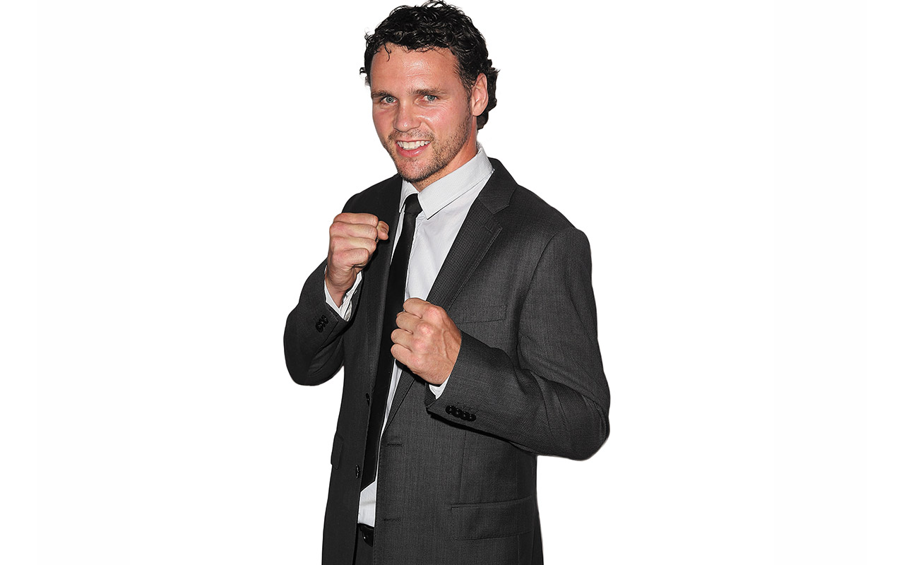 Heavy hitter: Daniel Geale, 34, boxer