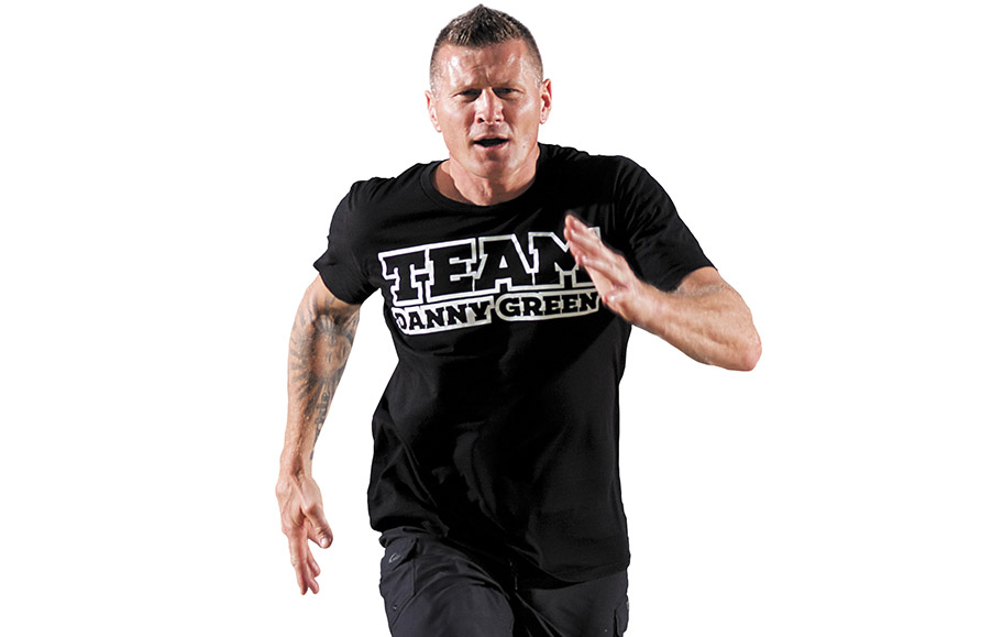 Green energy: Danny Green, 42, boxer