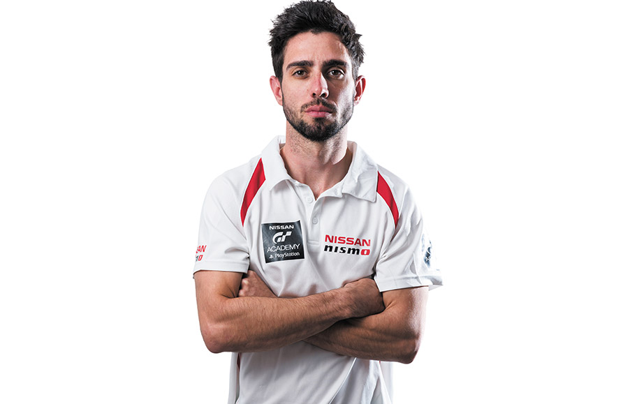 The hungry gamer: Matthew Simmons, 26, online racing driver