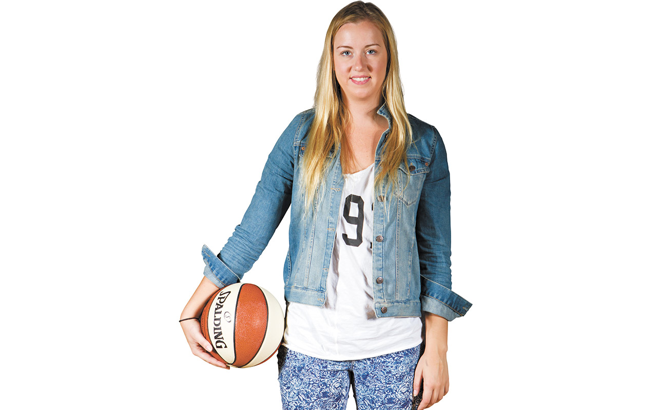 Bronzed Aussie: Rachel Jarry, 23, basketballer