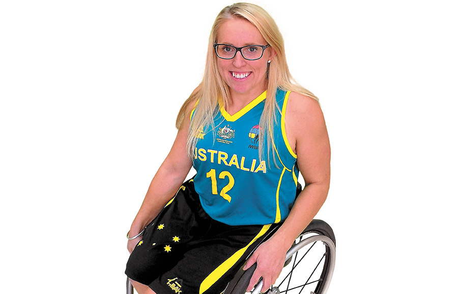 Double vision: Shelley Chaplin, 31, kayaker and wheelchair basketballer