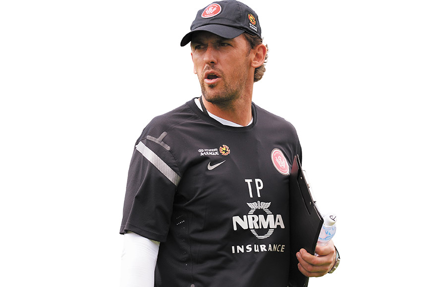 From the sidelines: Tony Popovic, 42, soccer coach