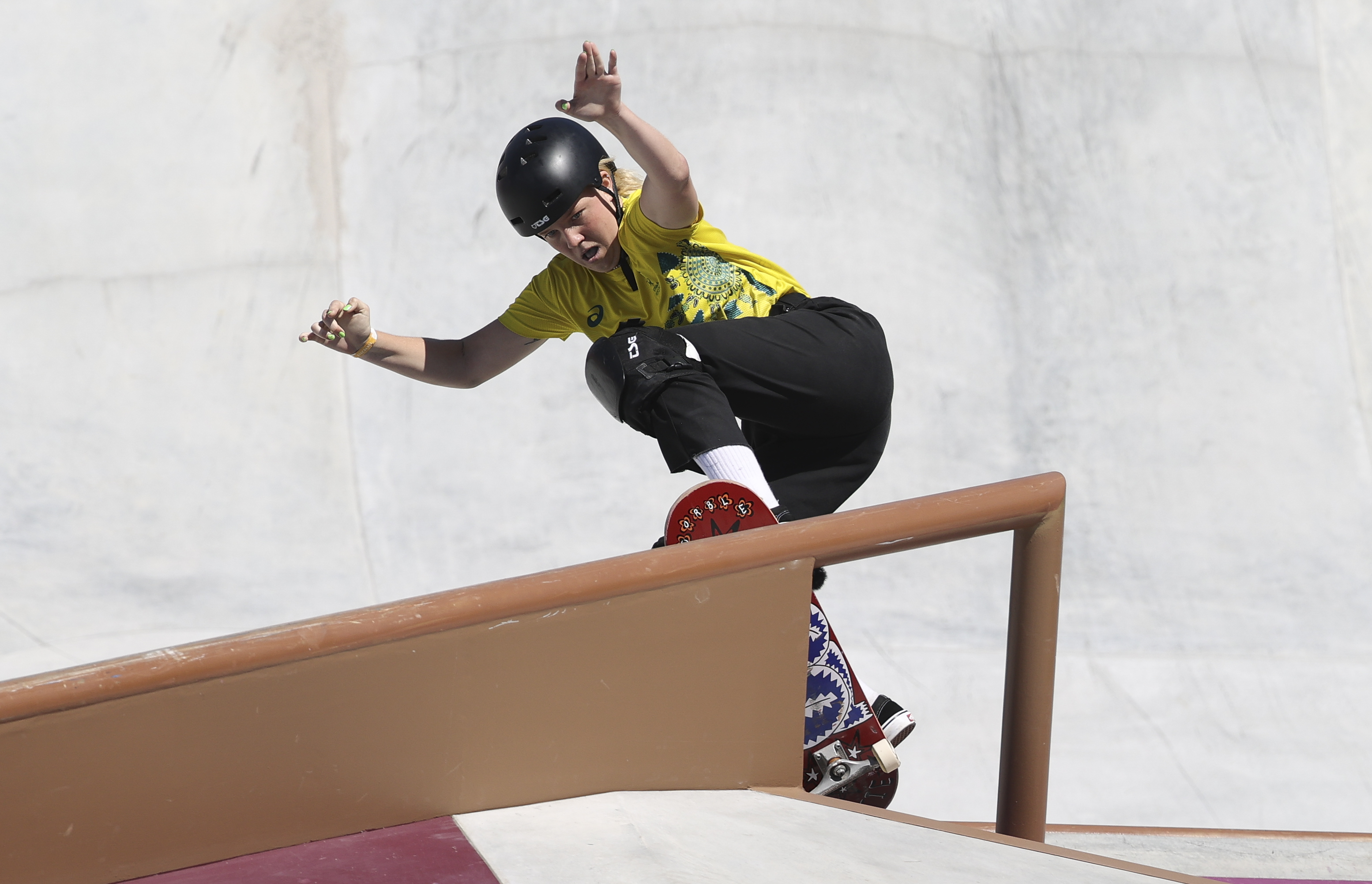 Skating through fear with Poppy Olsen