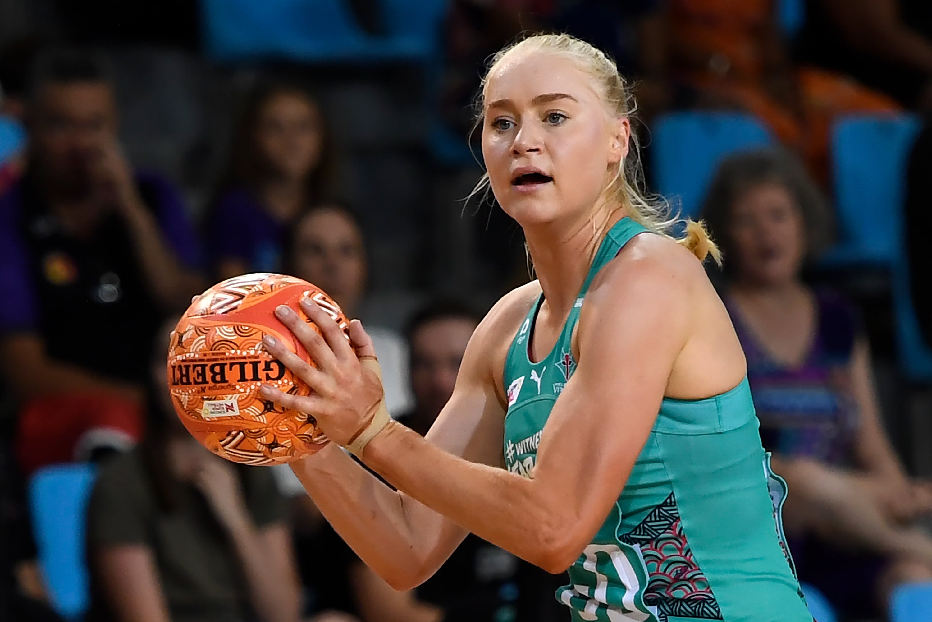 Vixens defender Jo Weston gets serious