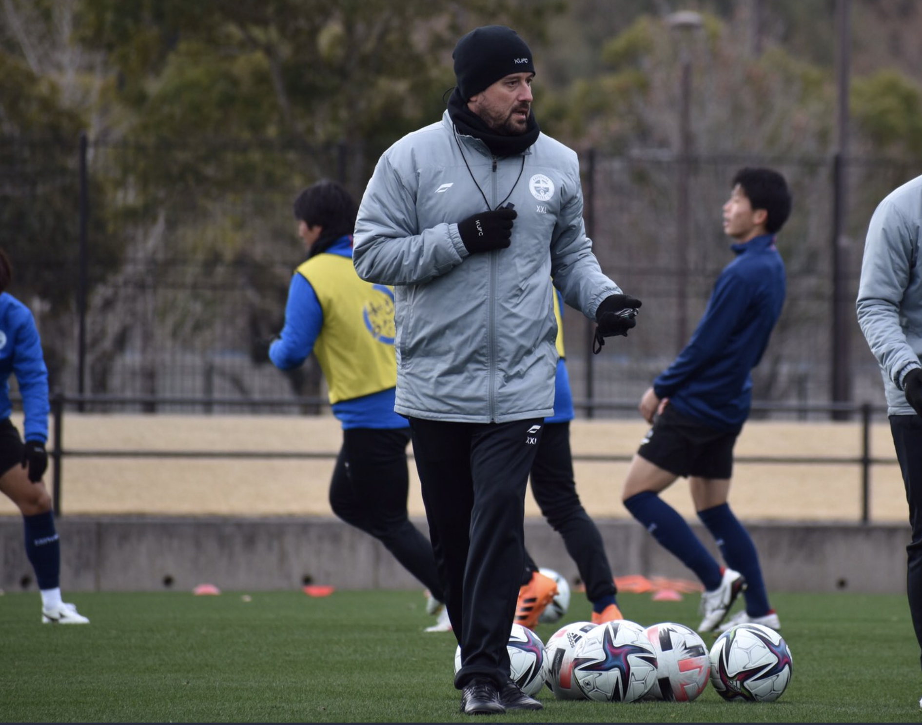Soccer coach Arthur Papas