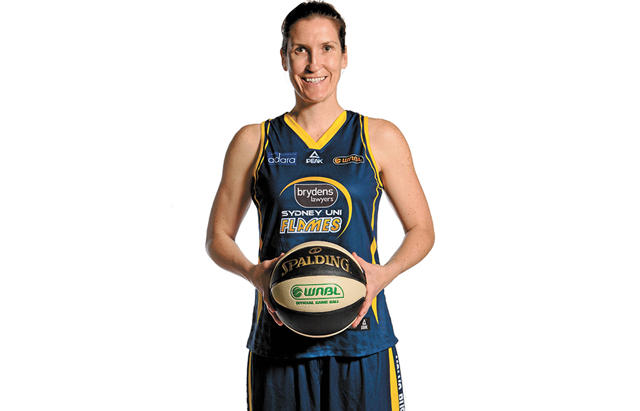 Shooting star: Belinda Snell, 36, basketballer