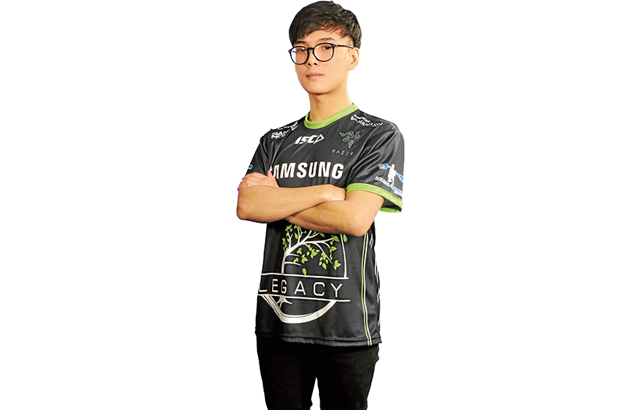 Gaming machine: Brandon ‘Claire’ Nguyen, 20, eSports player