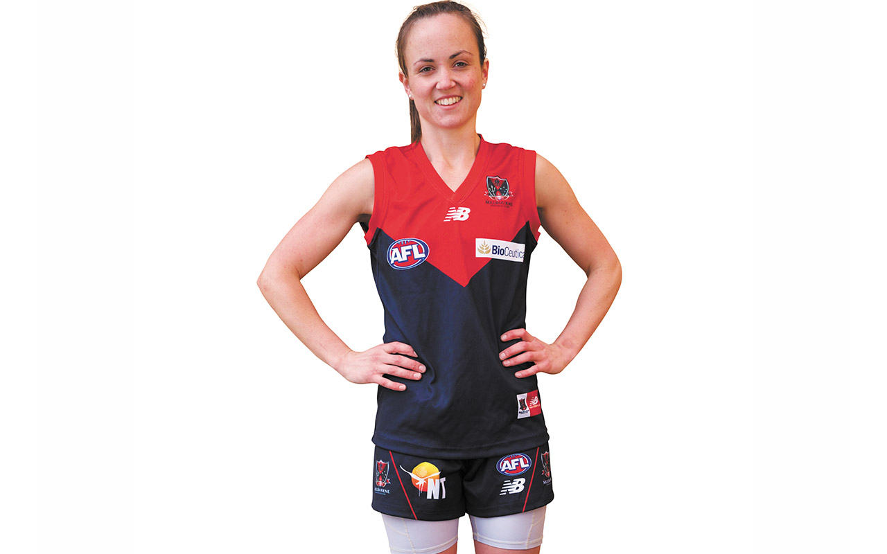 The trailblazer: Daisy Pearce, 27, Australian rules footballer