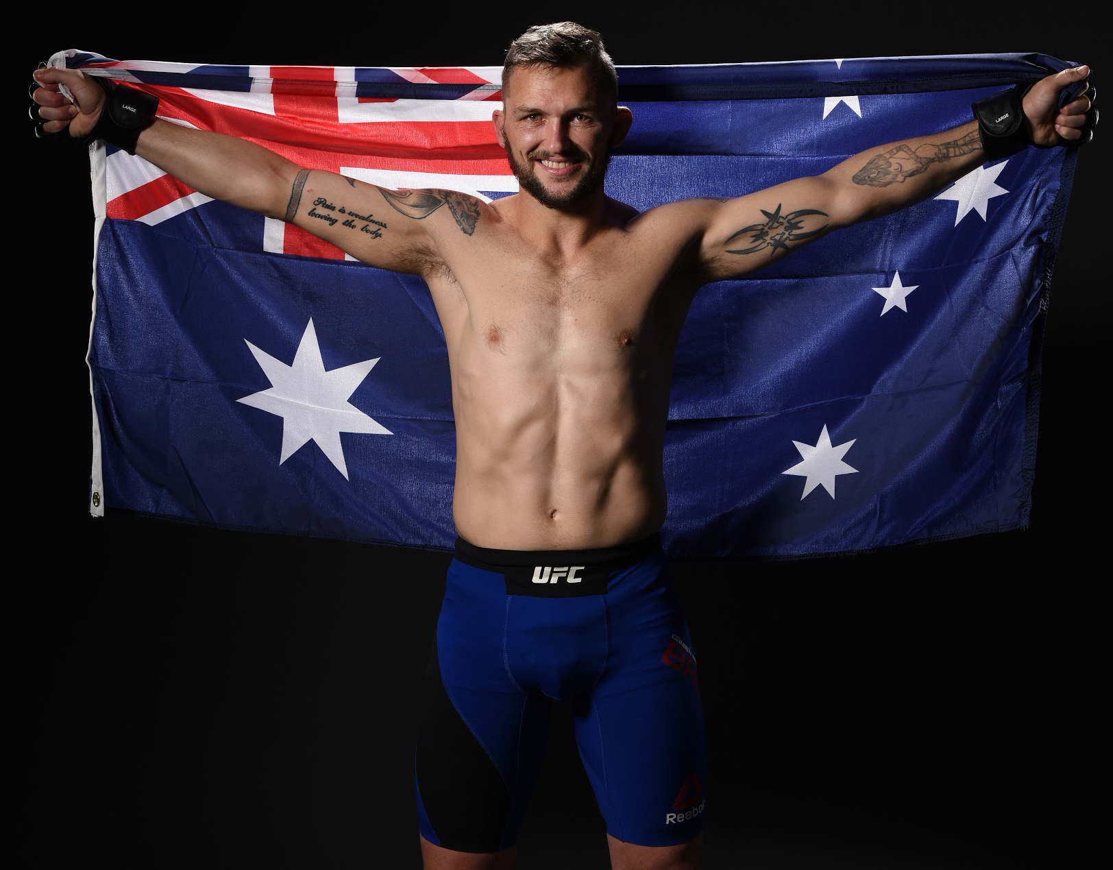 Mixed martial artist Damien Brown’s toughest mission