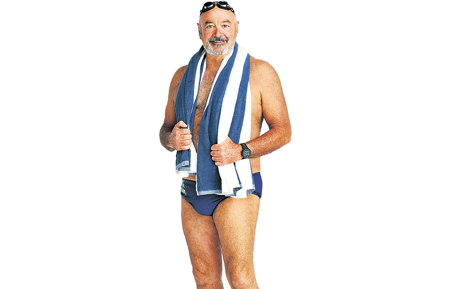 Rolling strokes: Dean Summers, 58, channel swimmer