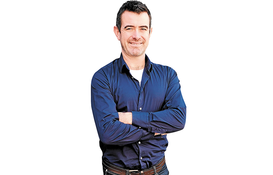 Staying strong: Gearoid Towey, 39, rower