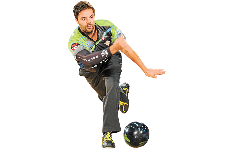 Strike force: Jason Belmonte, 33, tenpin bowler