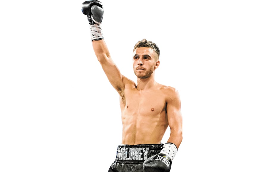 The bantam menace: Jason Moloney, 26, boxer