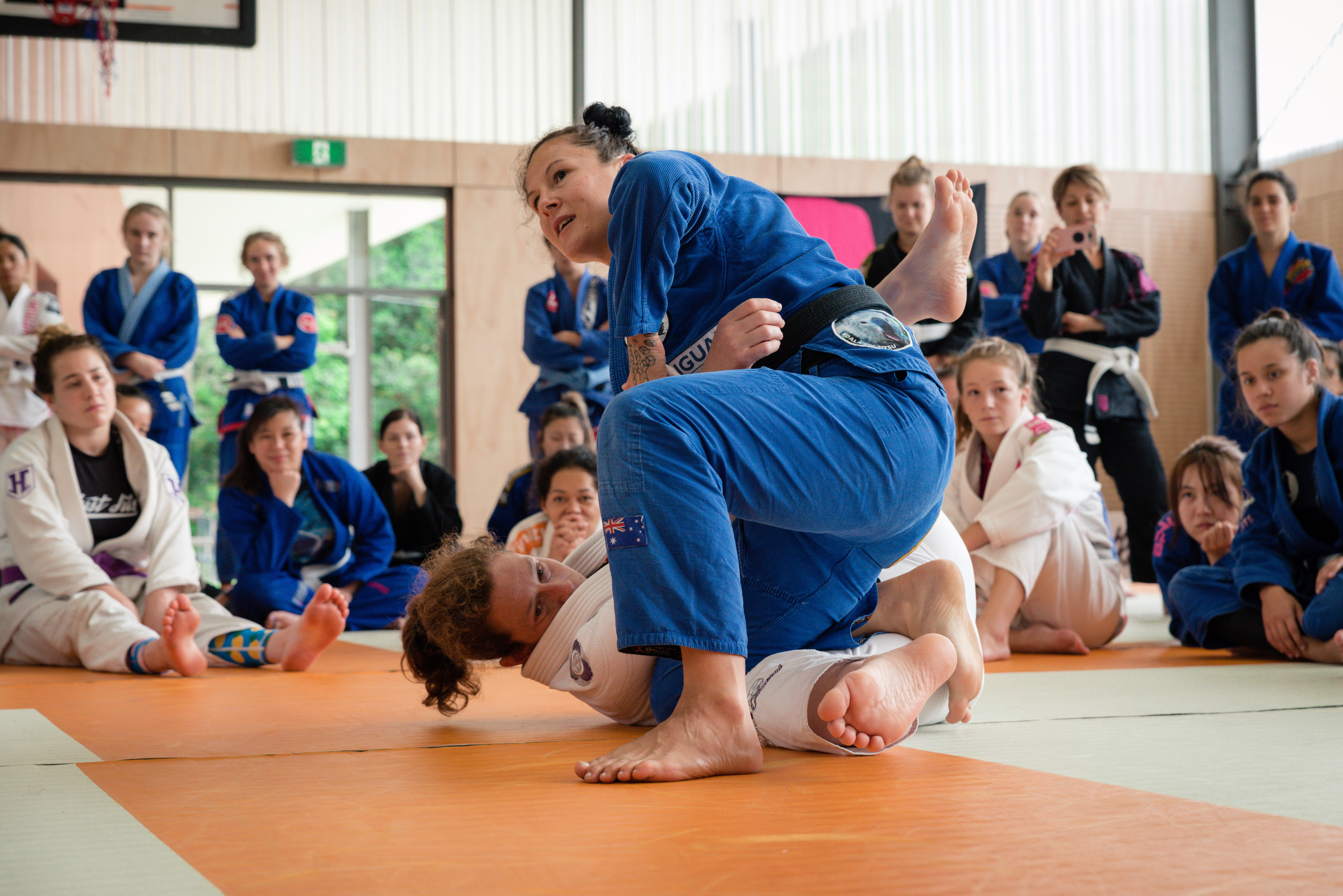 Jiu jitsu coach Jess Fraser