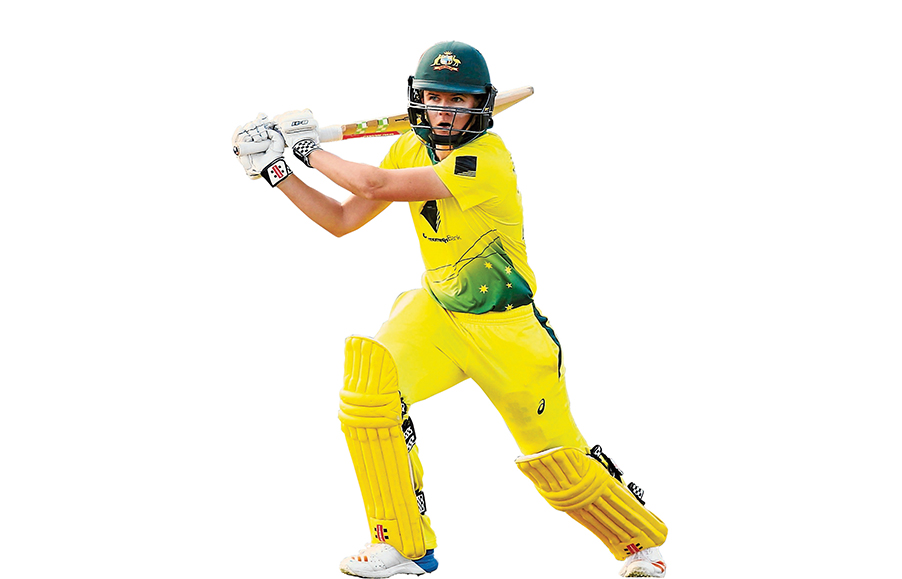 All-round success: Jess Jonassen, 25, cricketer