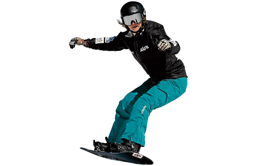Full board: Joany Badenhorst, 23, Para-snowboarder