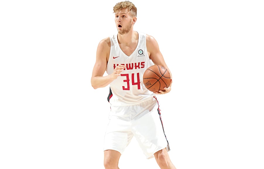 In the zone: Jock Landale, 22, basketballer