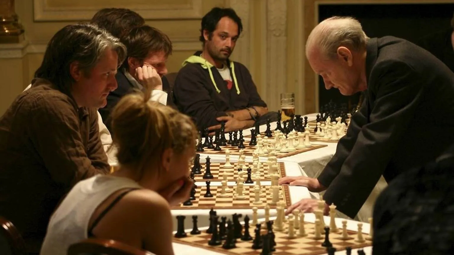 Prison inmate turned chess champion John Healy 