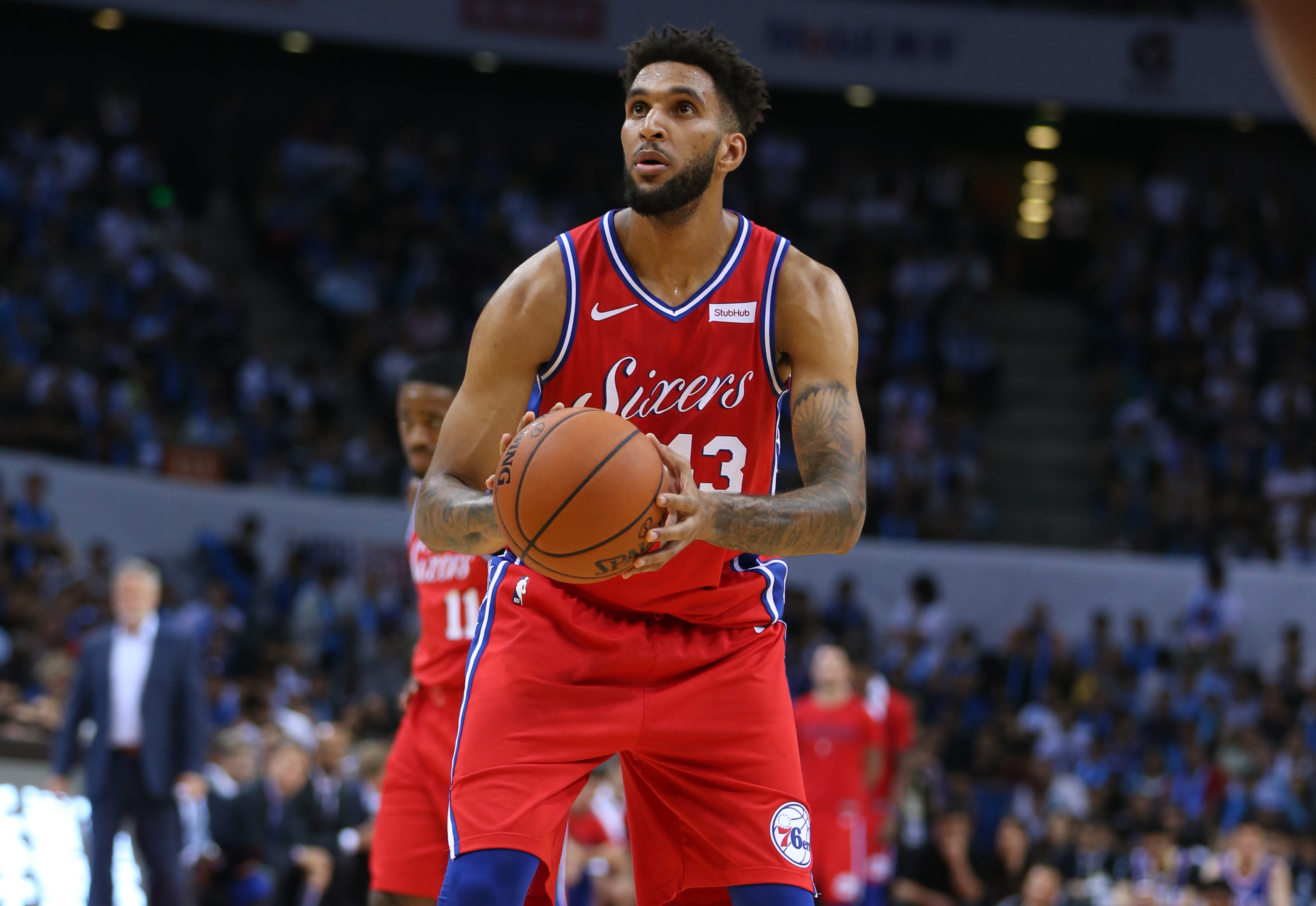 NBA rookie Jonah Bolden on life with the Sixers