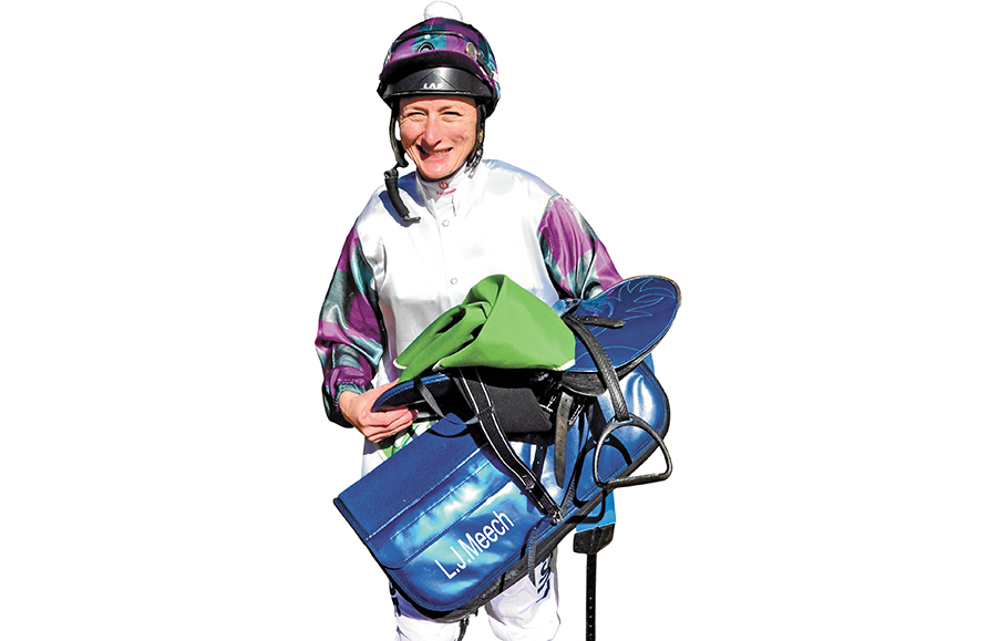 Champion stayer: Linda Meech, 37, jockey