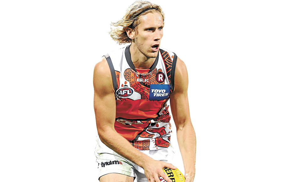 Among Giants: Nick Haynes, 24, Australian rules footballer