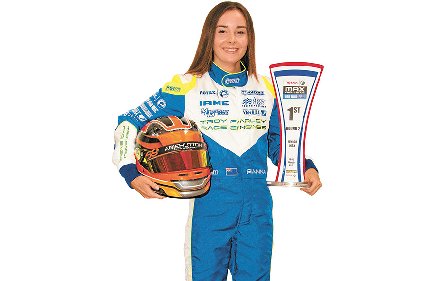 À la kart: Rianna O’Meara-Hunt, 15, kart driver