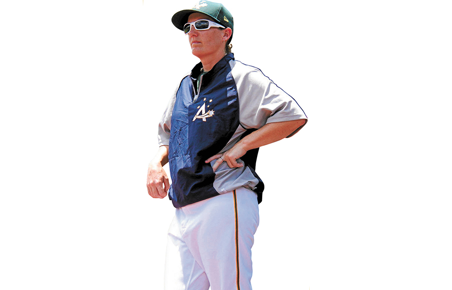 Life’s a pitch: Simone Wearne, 37, baseball manager