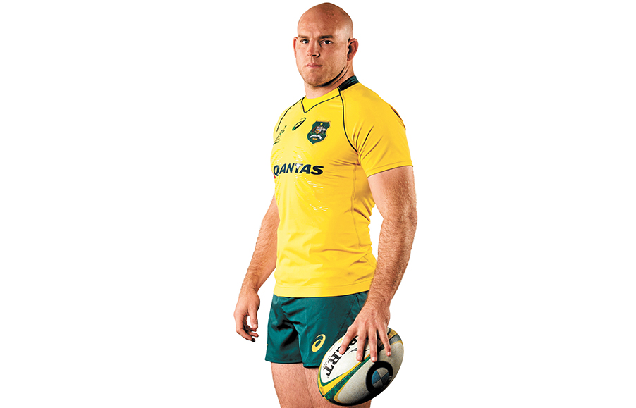 Moore experience: Stephen Moore, 34, rugby player