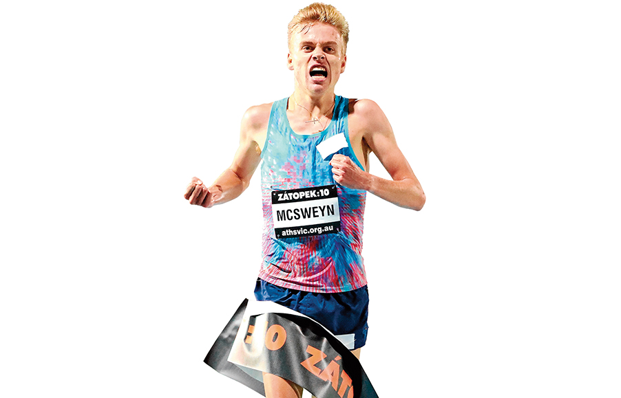 The Mayor: Stewart McSweyn, 22, runner