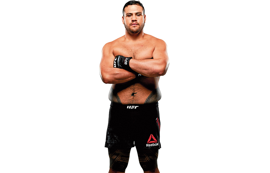Fighting spirit: Tai Tuivasa, 25, mixed martial artist